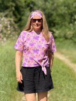 Biojersey Susalabims Blütentanz pink