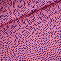 Tissue jersey organique Susalabims Dalmatiner rosablau