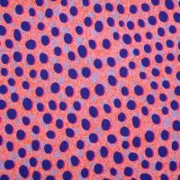 Tissue jersey organique Susalabims Dalmatiner rosablau