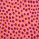 Tissue jersey organique Susalabims Dalmatiner rosaorange
