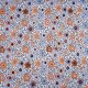 Biojersey Susalabims Kleine Blumen blaubraun