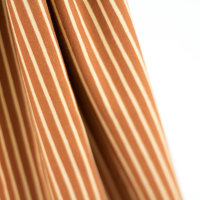 Tissue jersey organiqueStreifen karamell (GOTS)