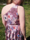 Tissue jersey organique Susalabims Sommerblumen braun