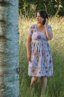 Biojersey Susalabims Sommerblumen bunt
