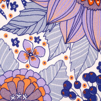 Biojersey Susalabims Sommerblumen lila
