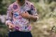 Biojersey Susalabims Sommerblumen orange