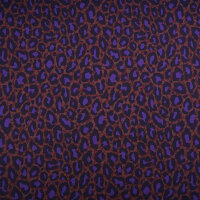 Tissue jersey organique Susalabims Leo lilabraun