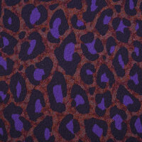 Tissue jersey organique Susalabims Leo lilabraun