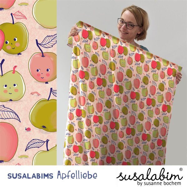 Organic jersey Susalabims Apfelliebe