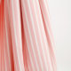 Tissue jersey organique Streifen peach rose